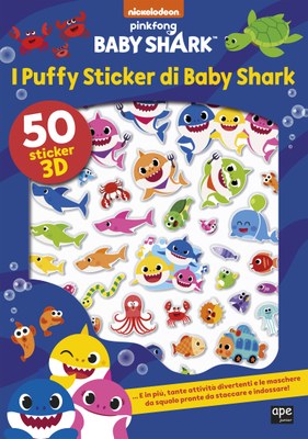 I puffy sticker di Baby Shark