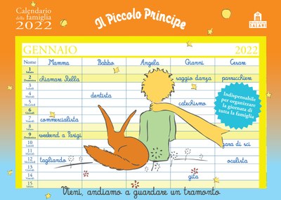 Il Piccolo Principe. Calendario da parete 2024 di Antoine de Saint-Exupéry  - CALENDARI - Il Libraio