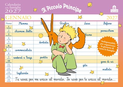 Il Piccolo Principe. Calendario della famiglia 2027