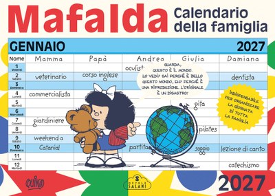 Mafalda. Calendario della famiglia 2027