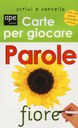 Parole. Carte per giocare. Con gadget