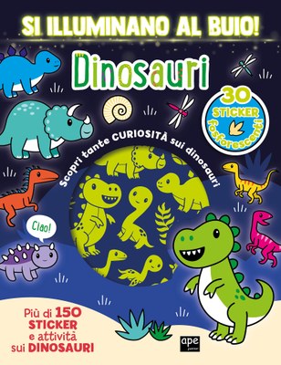 Si illuminano al buio! Dinosauri