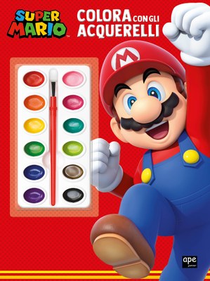 SUPER MARIO Colora con gli acquerelli